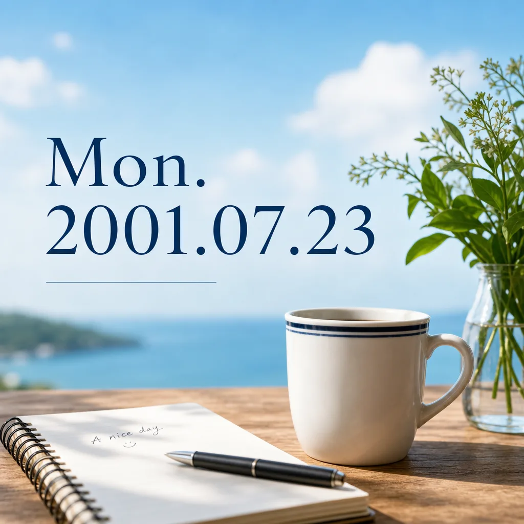 Mon. 2001.07.23