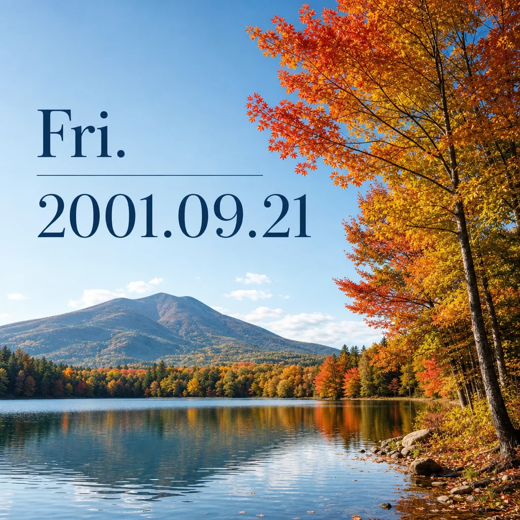 Fri. 2001.09.21