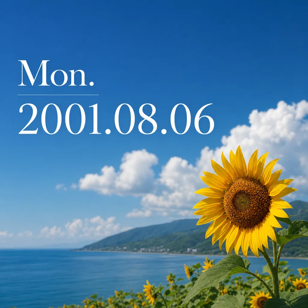 Mon. 2001.08.06