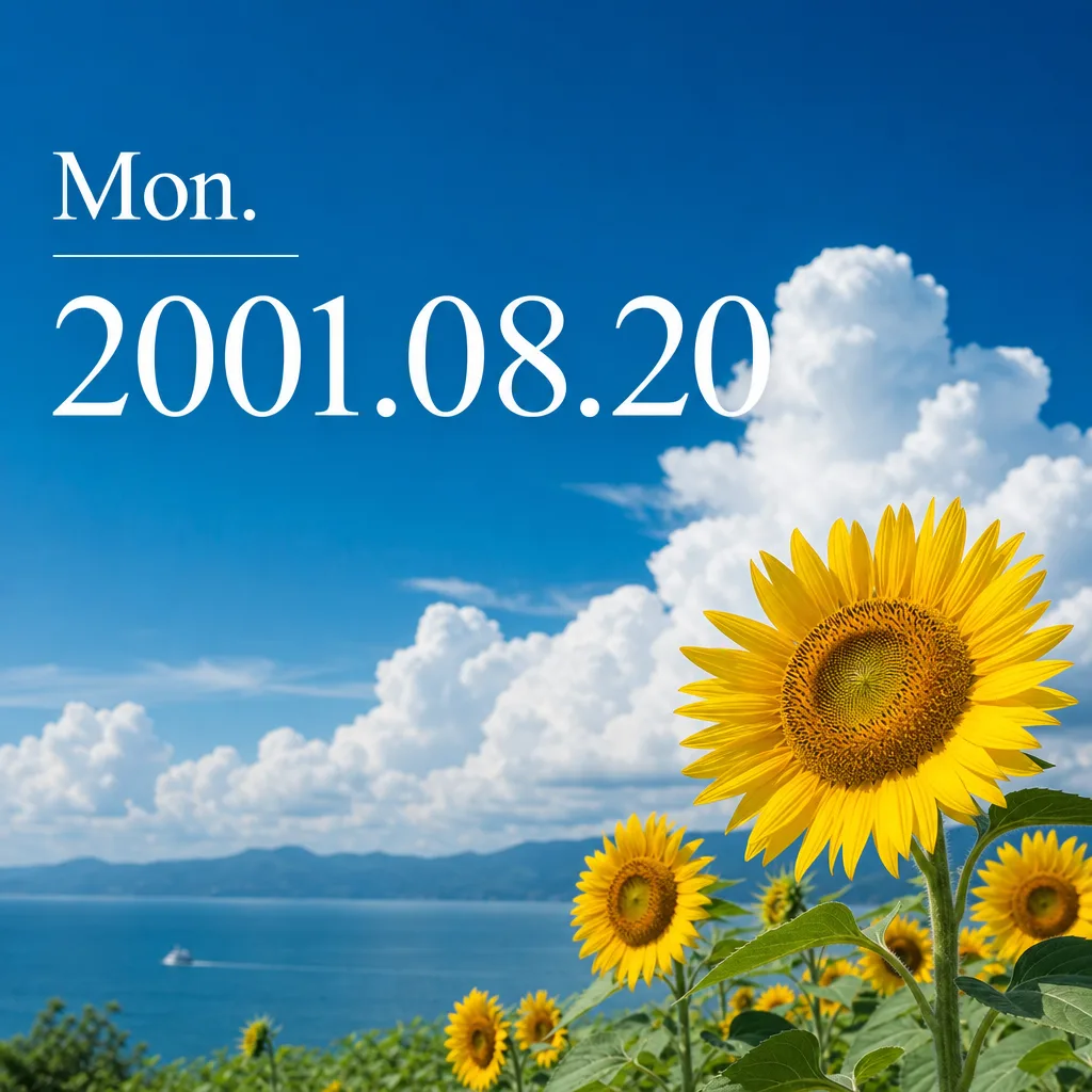 Mon. 2001.08.20