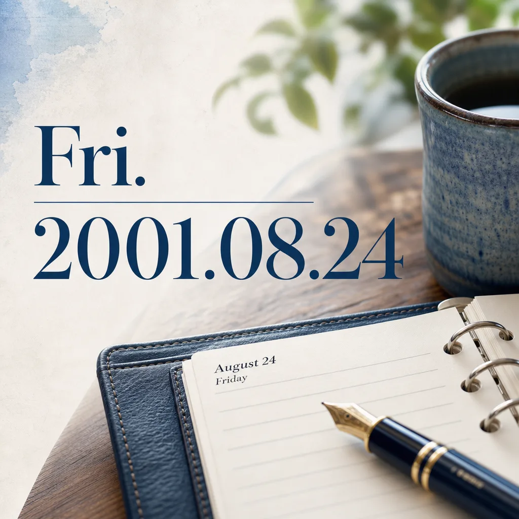 Fri. 2001.08.24