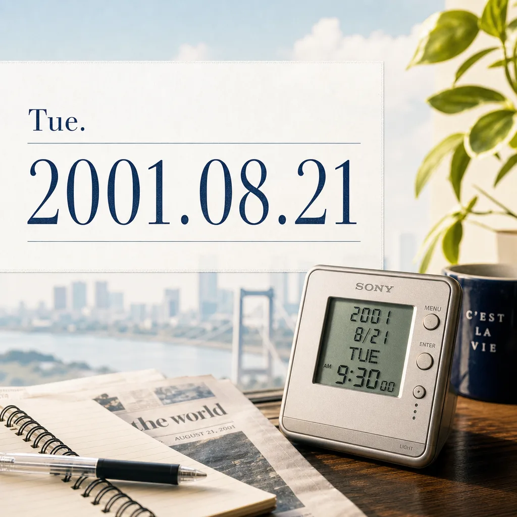 Tue. 2001.08.21