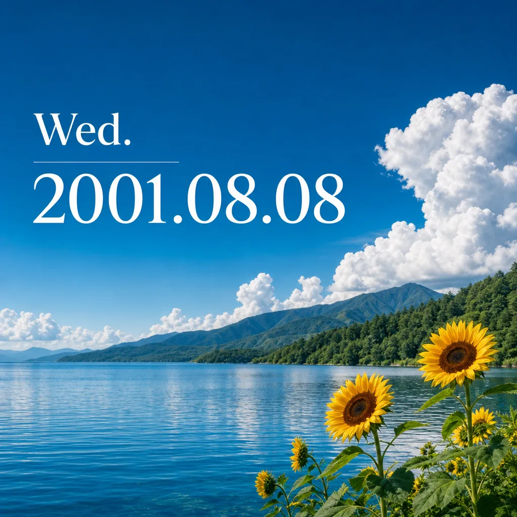 Wed. 2001.08.08