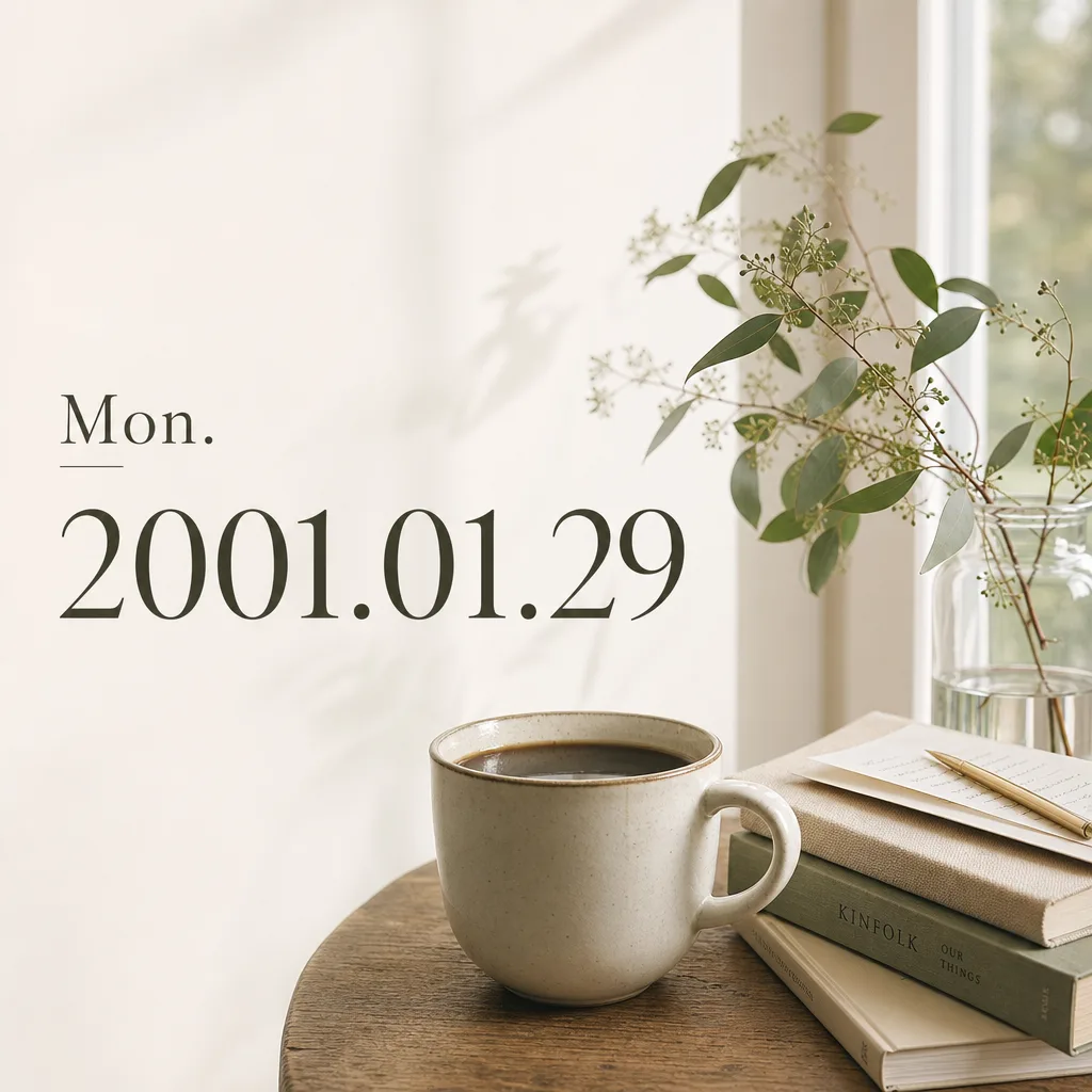 Mon. 2001.01.29