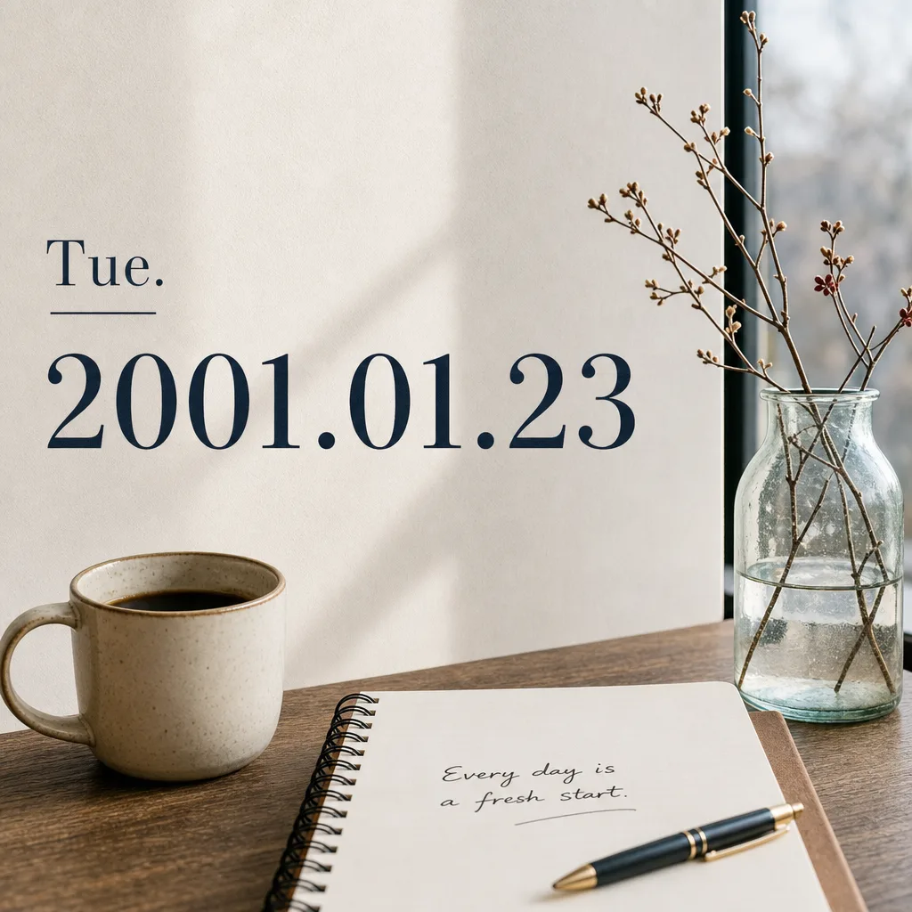Tue. 2001.01.23