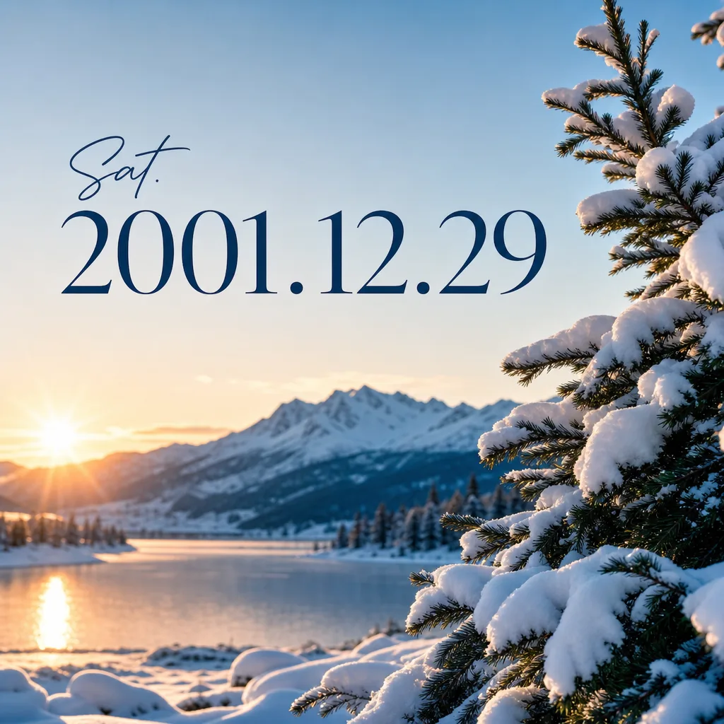 Sat. 2001.12.29