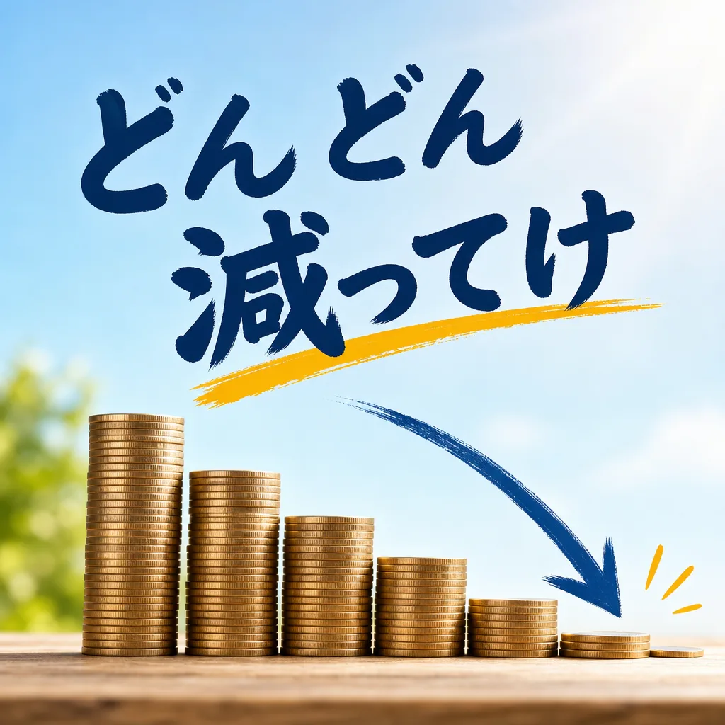 どんどん減ってけ
