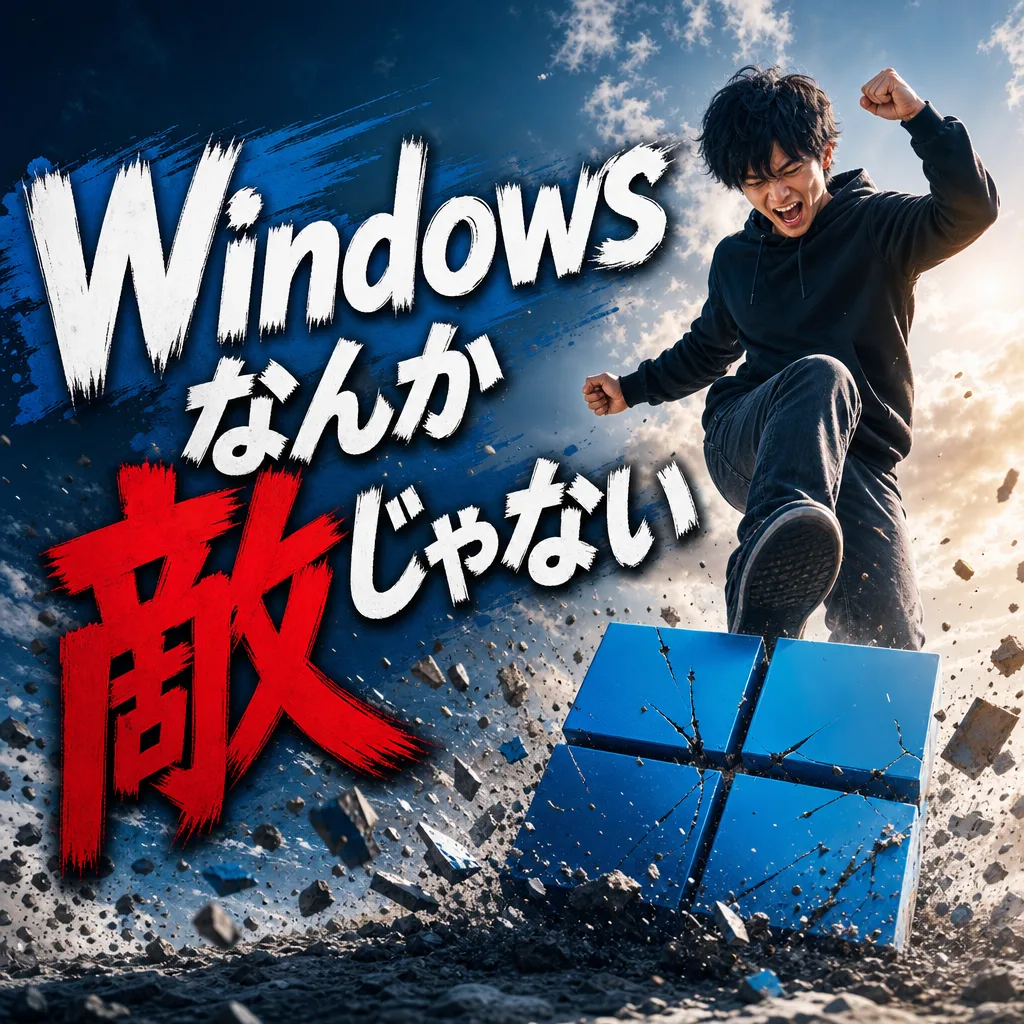 Windowsなんか敵じゃない