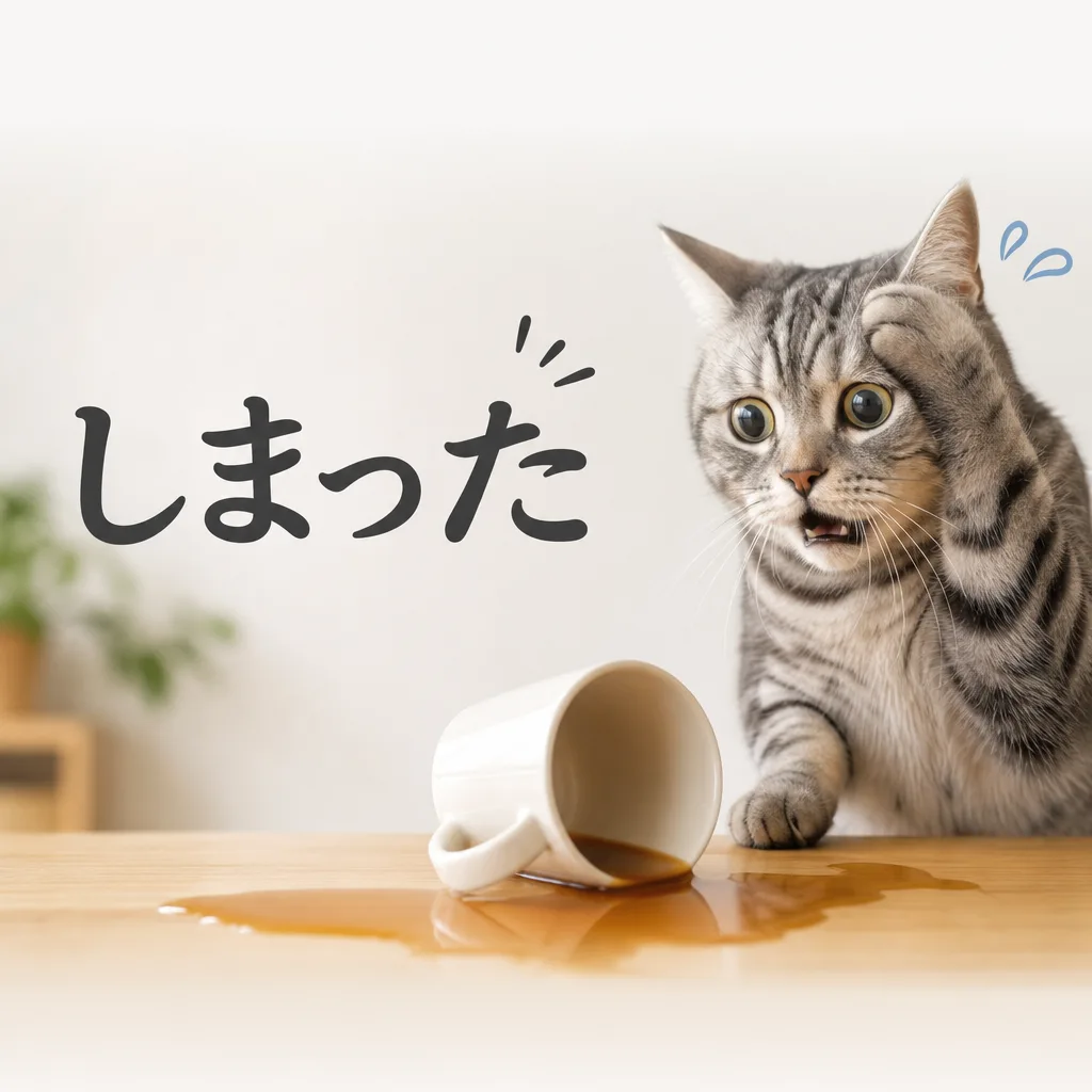 しまった