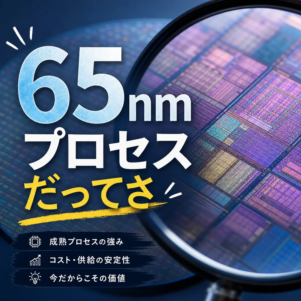 65nmプロセスだってさ