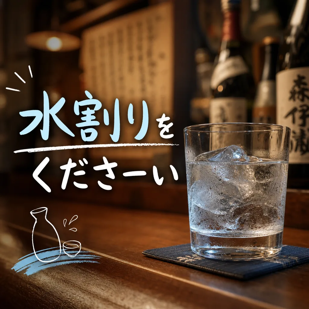 水割りをくださーい