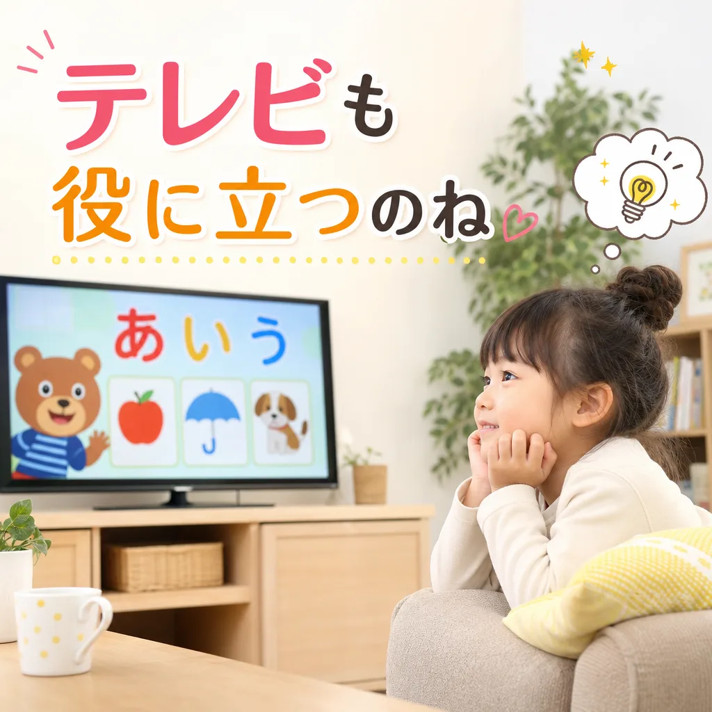 テレビも役に立つのね