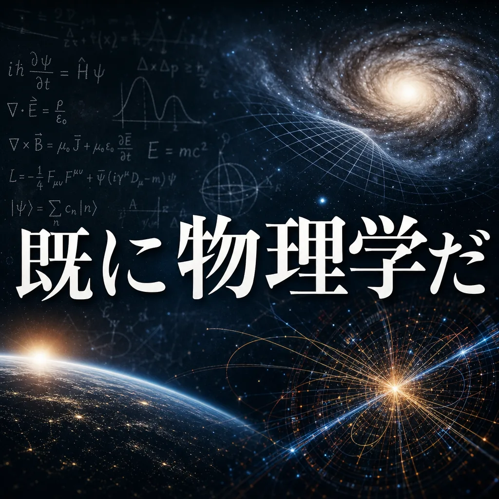 既に物理学だ