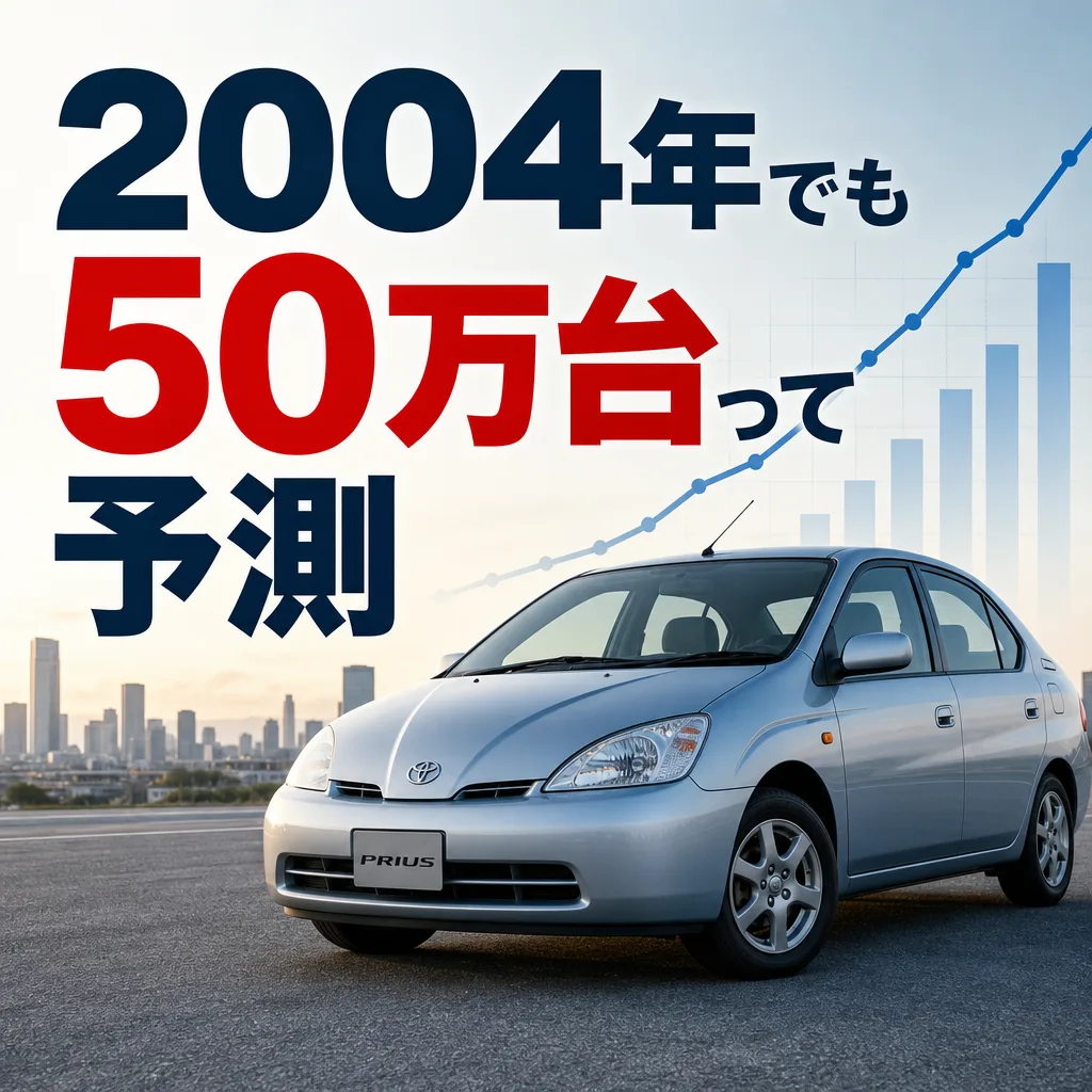 2004年でも50万台って予測