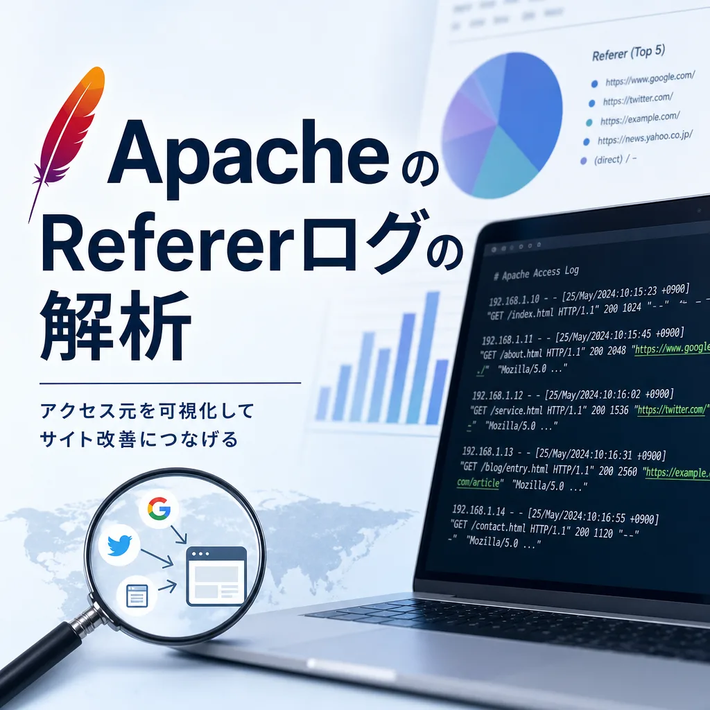 ApacheのRefererログの解析