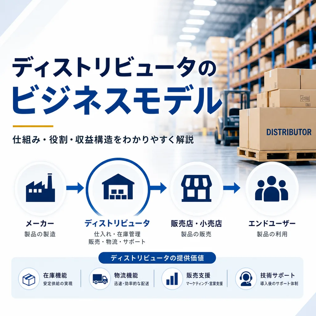 ディストリビュータのビジネスモデル