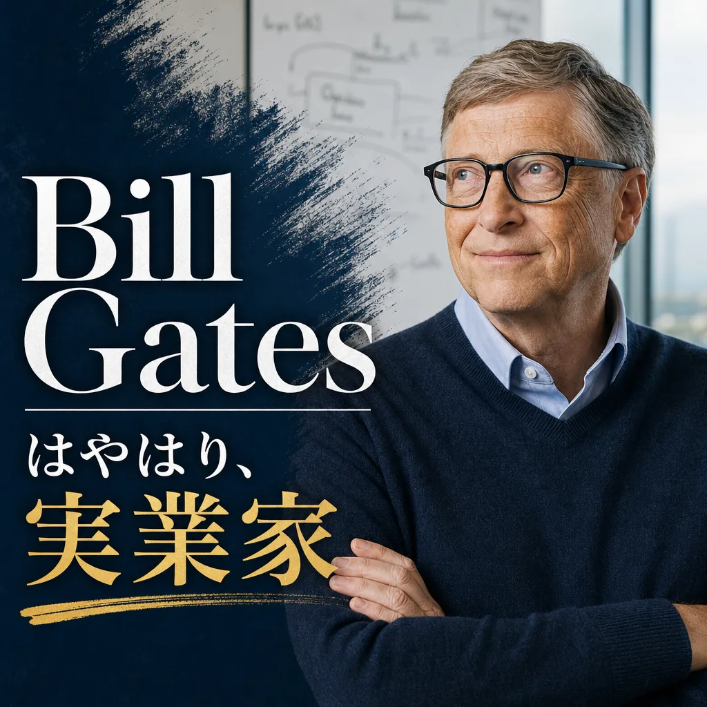 Bill Gatesはやはり、実業家