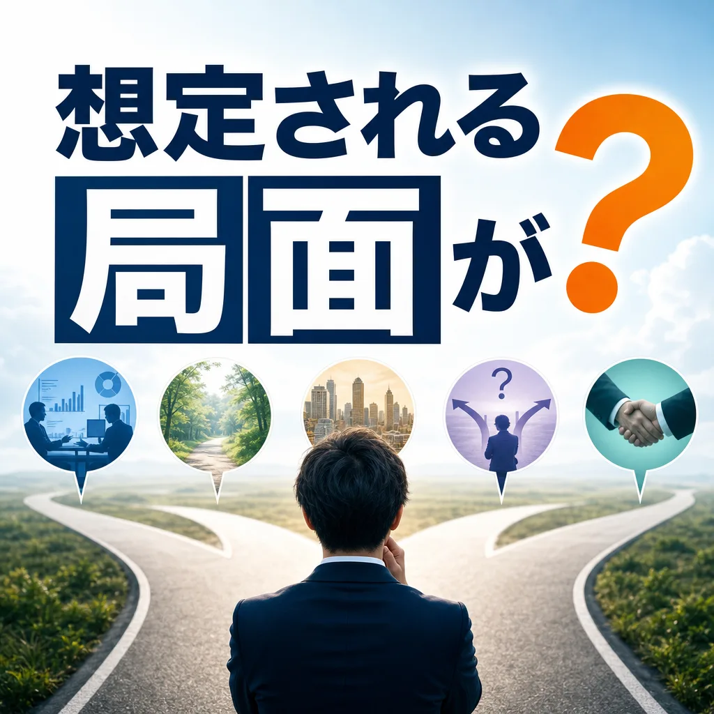 想定される局面が?