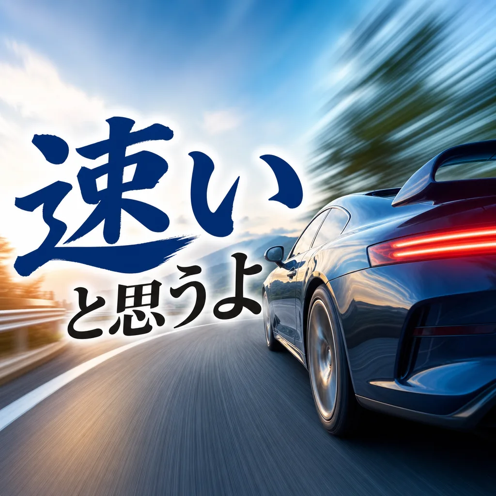 速いと思うよ