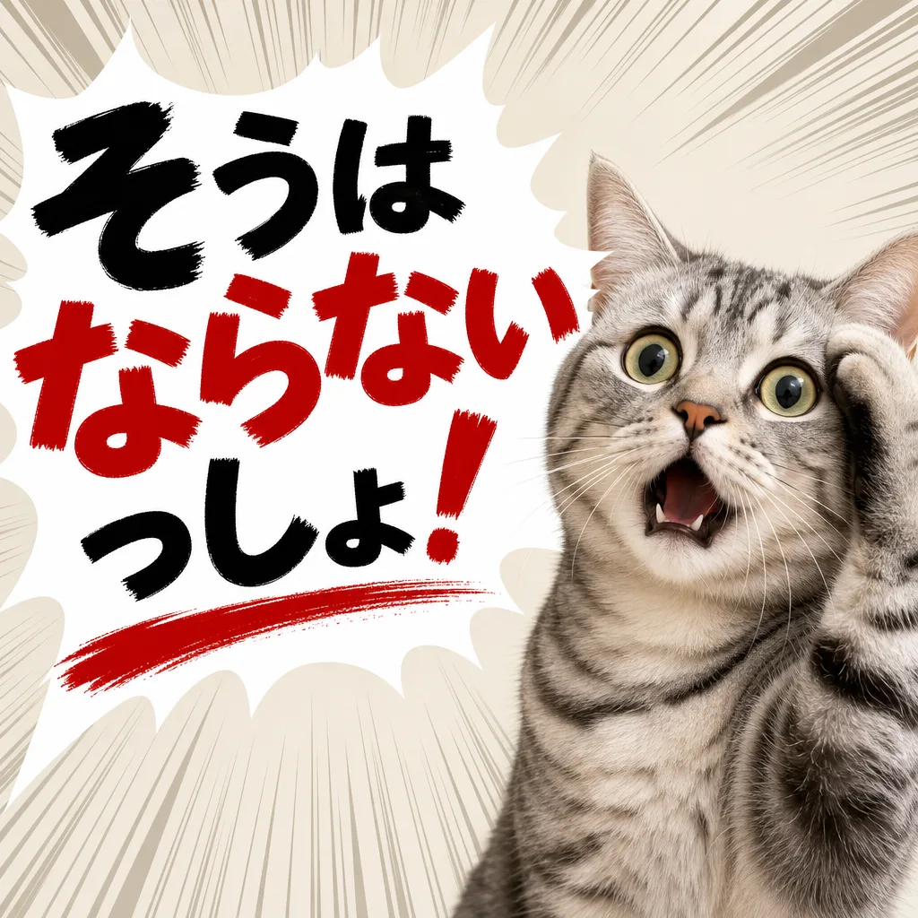 そうはならないっしょ