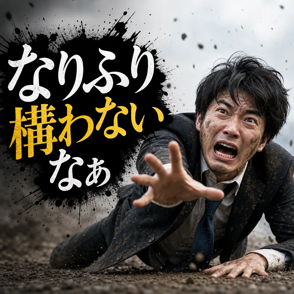 なりふり構わないなぁ