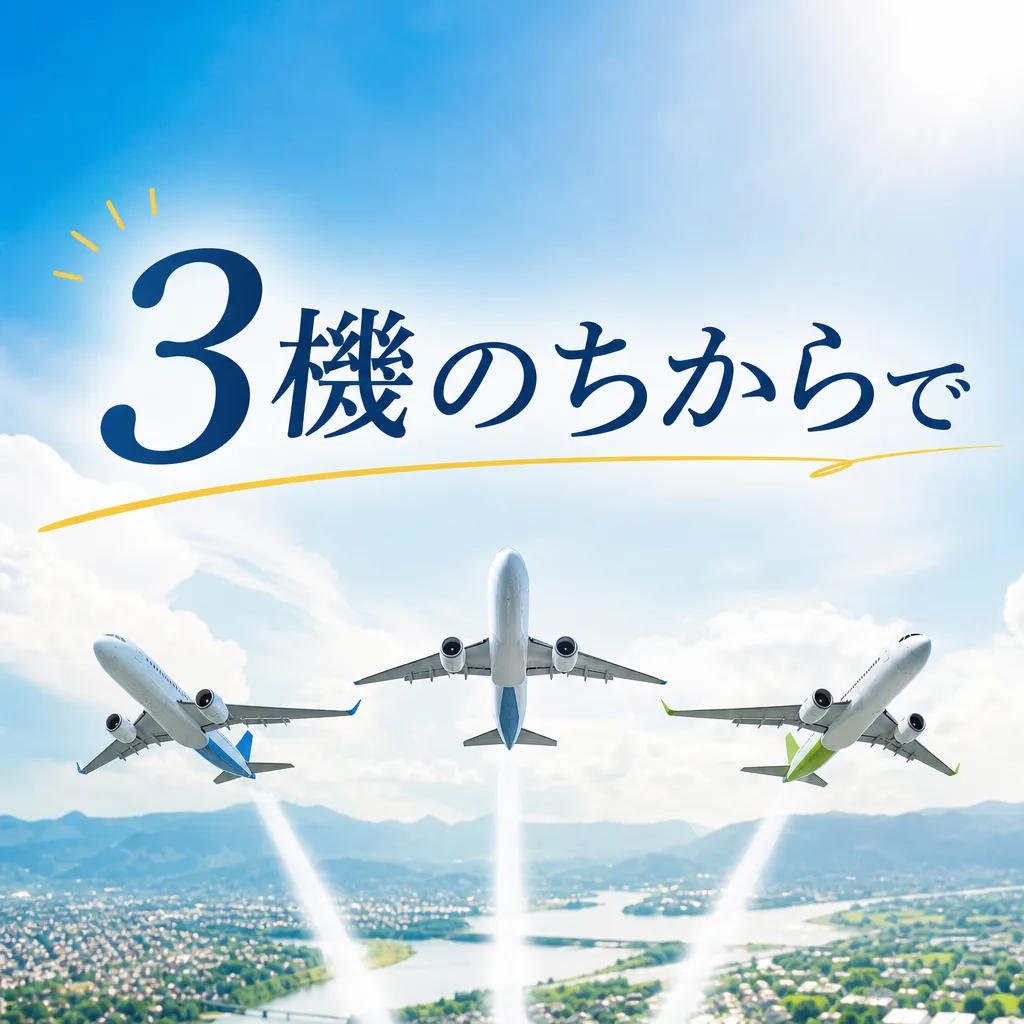 3機のちからで