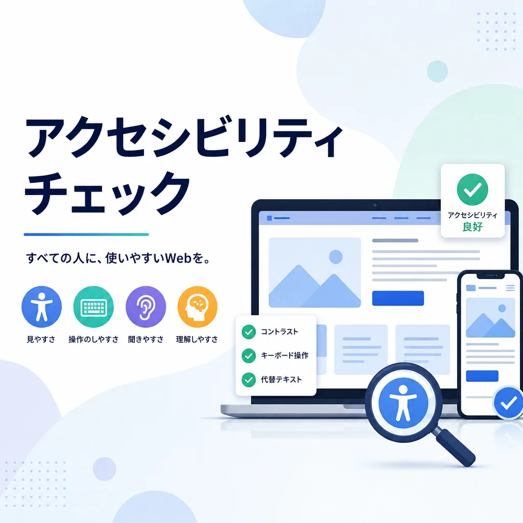 アクセシビリティチェック