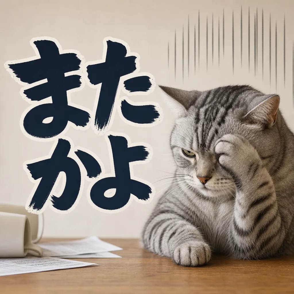 またかよ