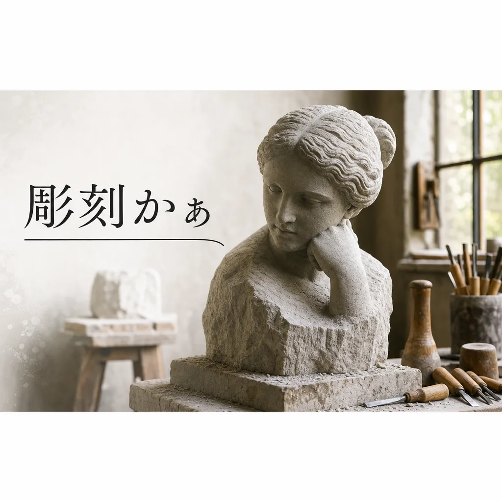 彫刻かぁ