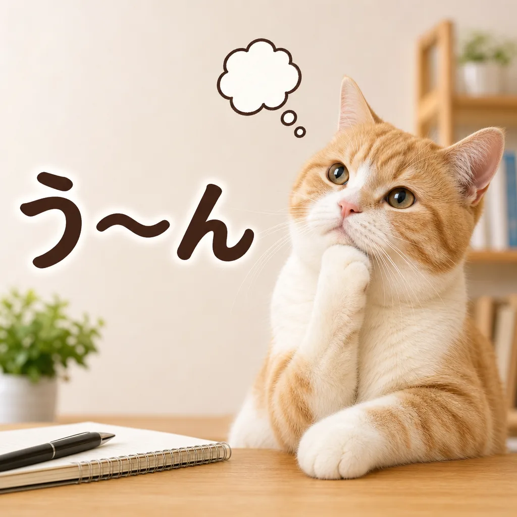 う〜ん