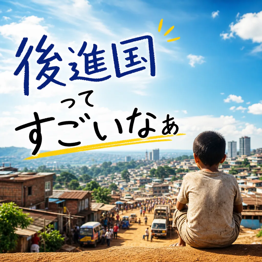後進国ってすごいなぁ