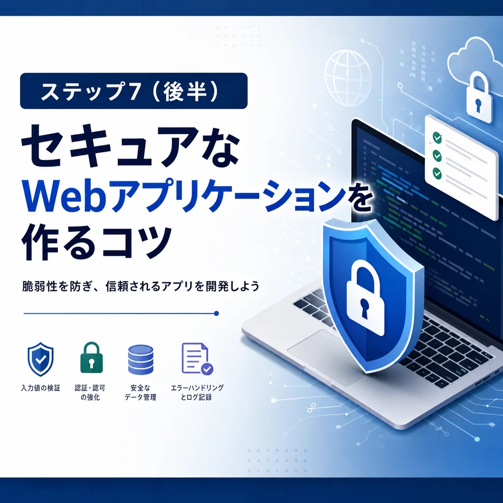 ステップ7（後半）セキュアなWebアプリケーションを作るコツ