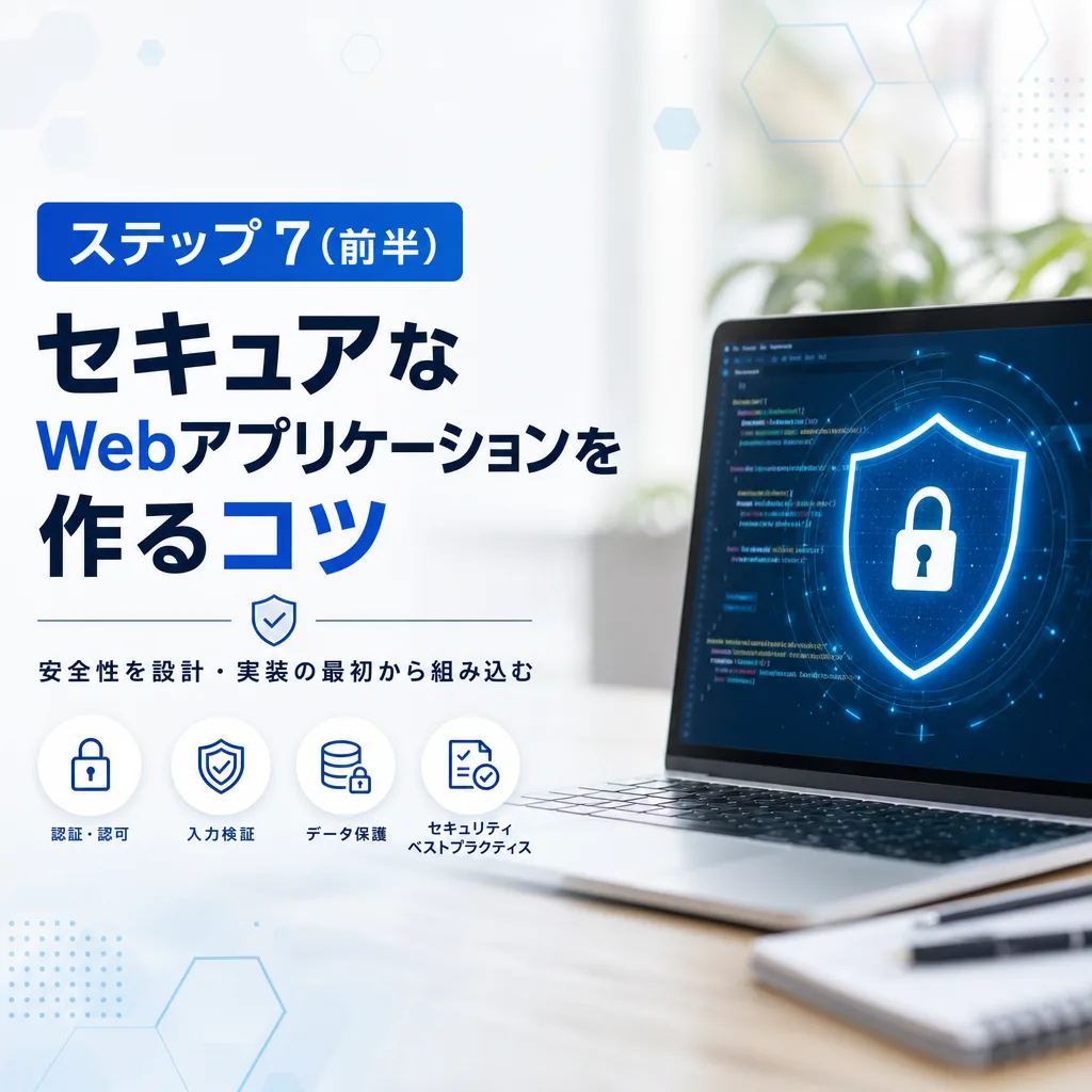 ステップ7（前半）セキュアなWebアプリケーションを作るコツ