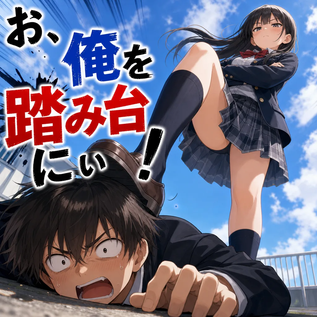 お、俺を踏み台にぃ!