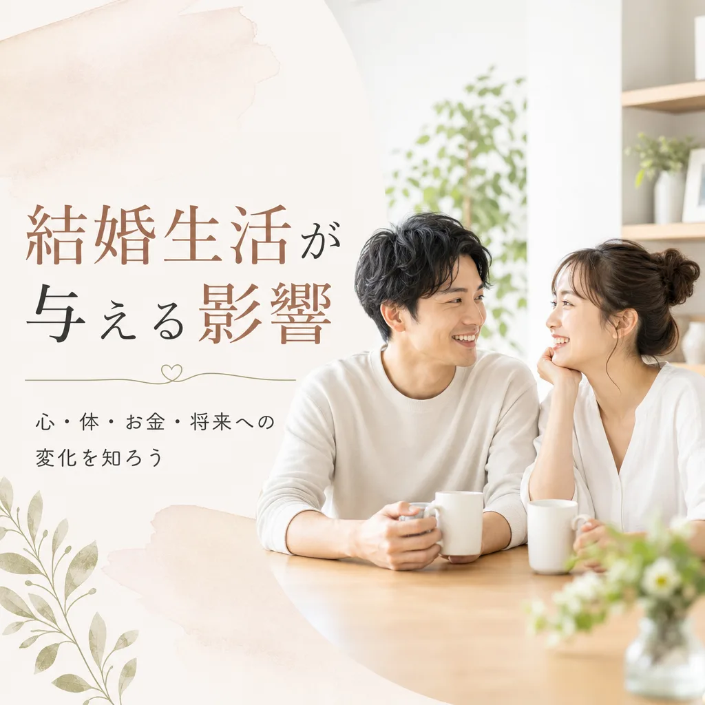 結婚生活が与える影響
