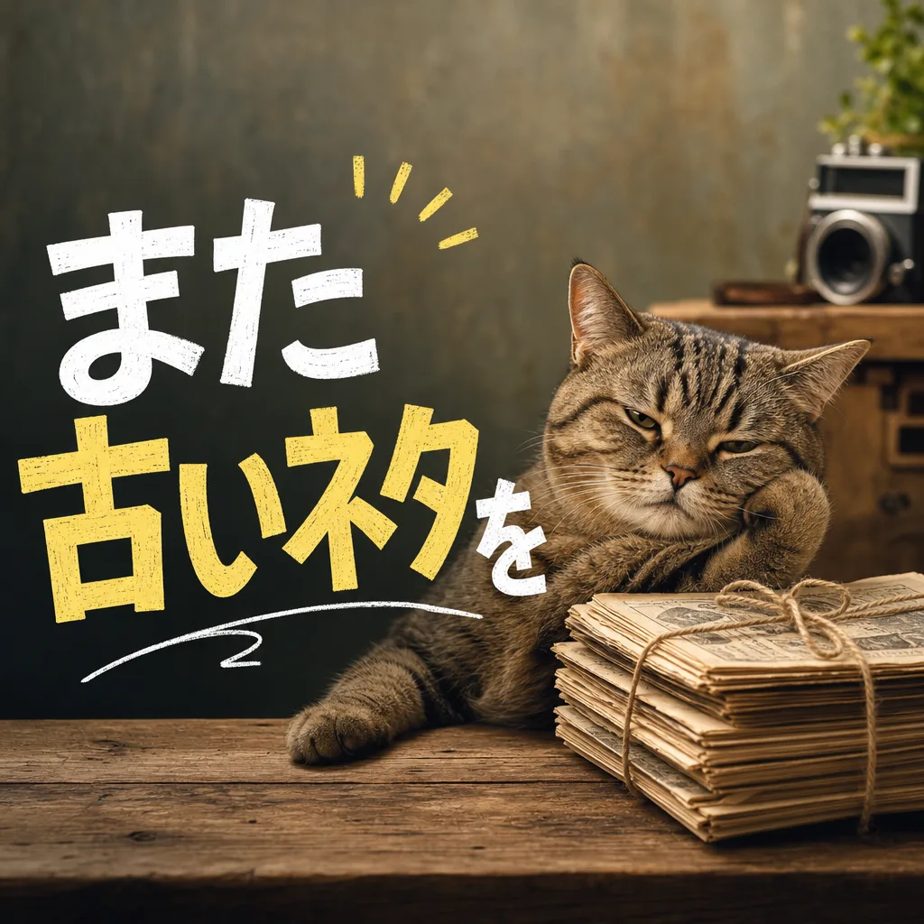 また古いネタを