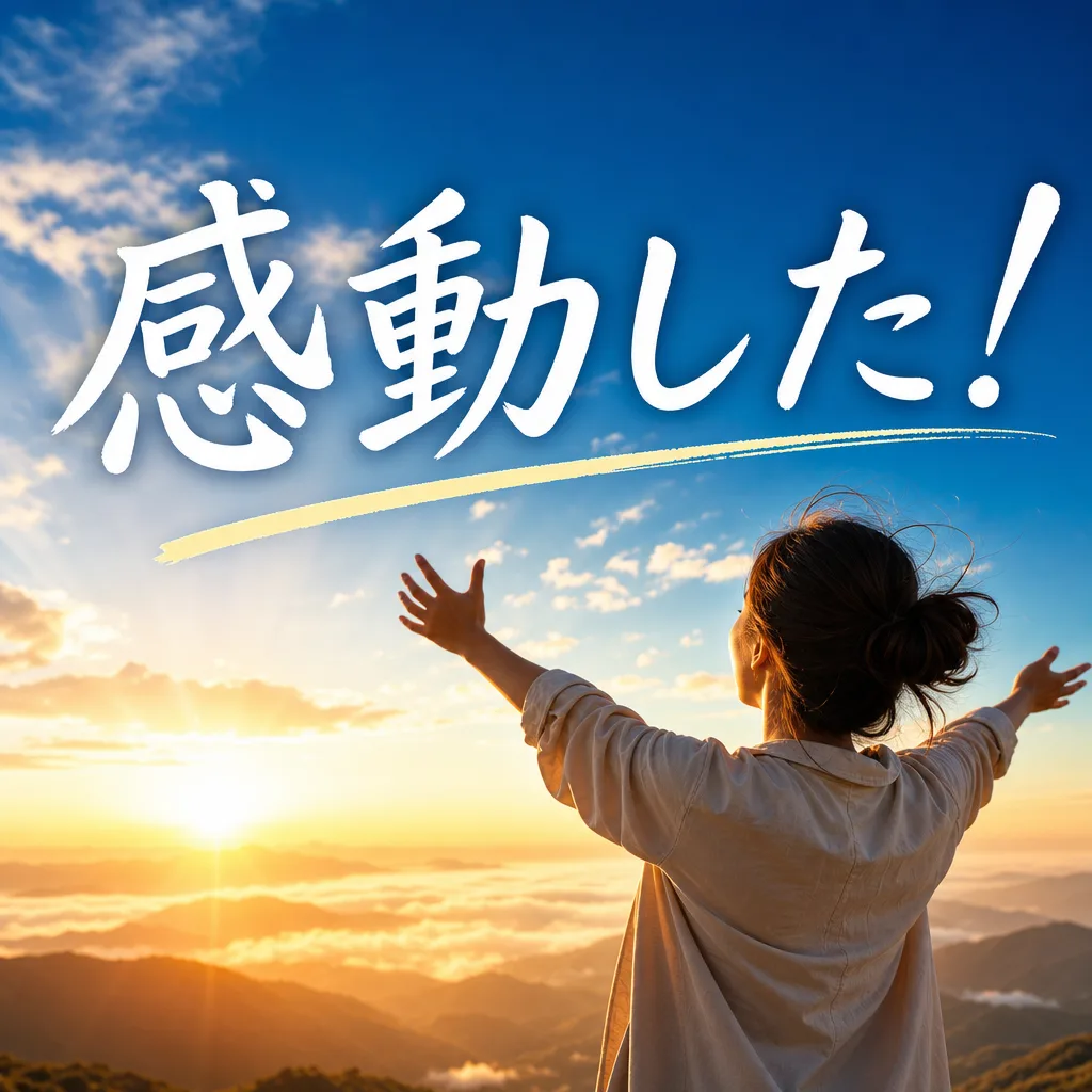 感動した！