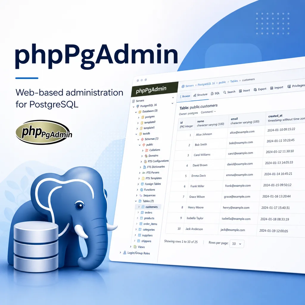 phpPgAdmin