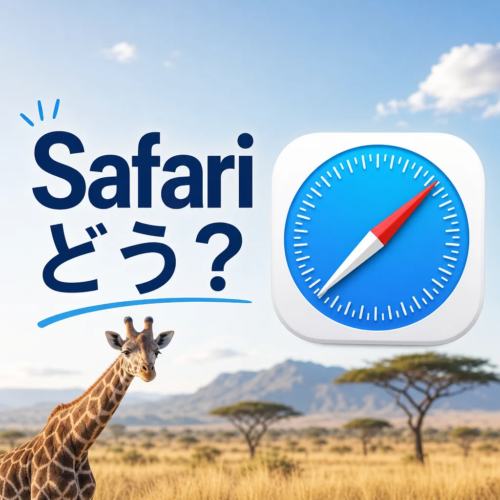 Safariどう?
