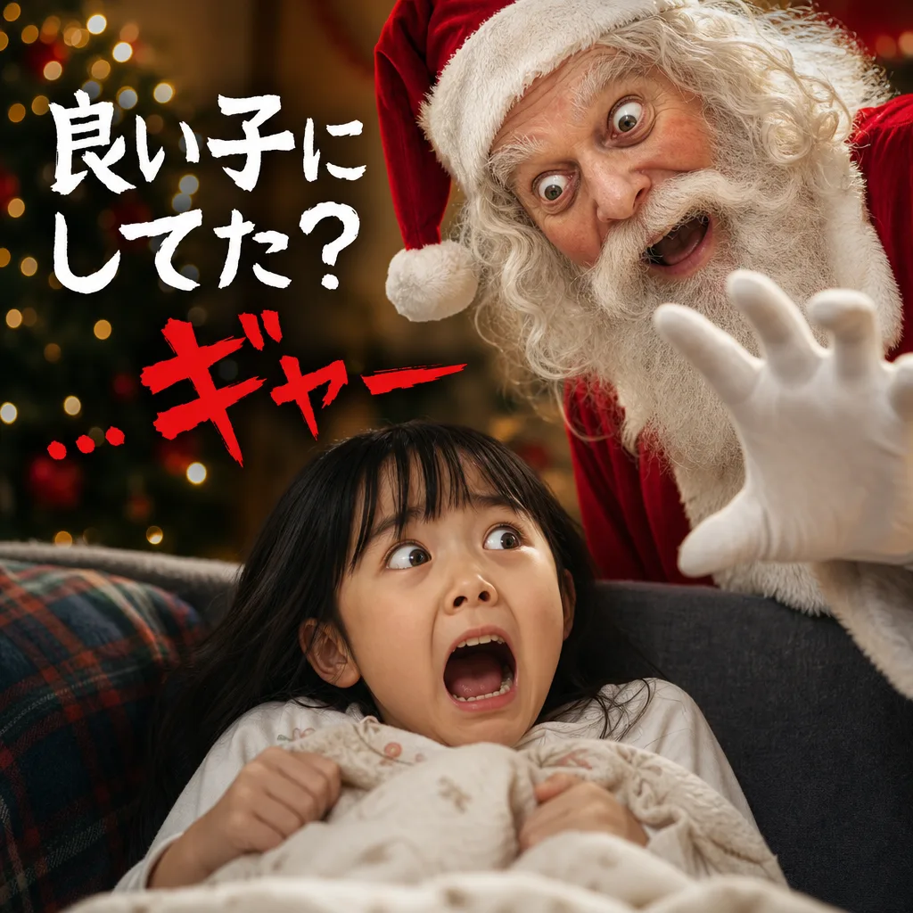良い子にしてた？...ギャー