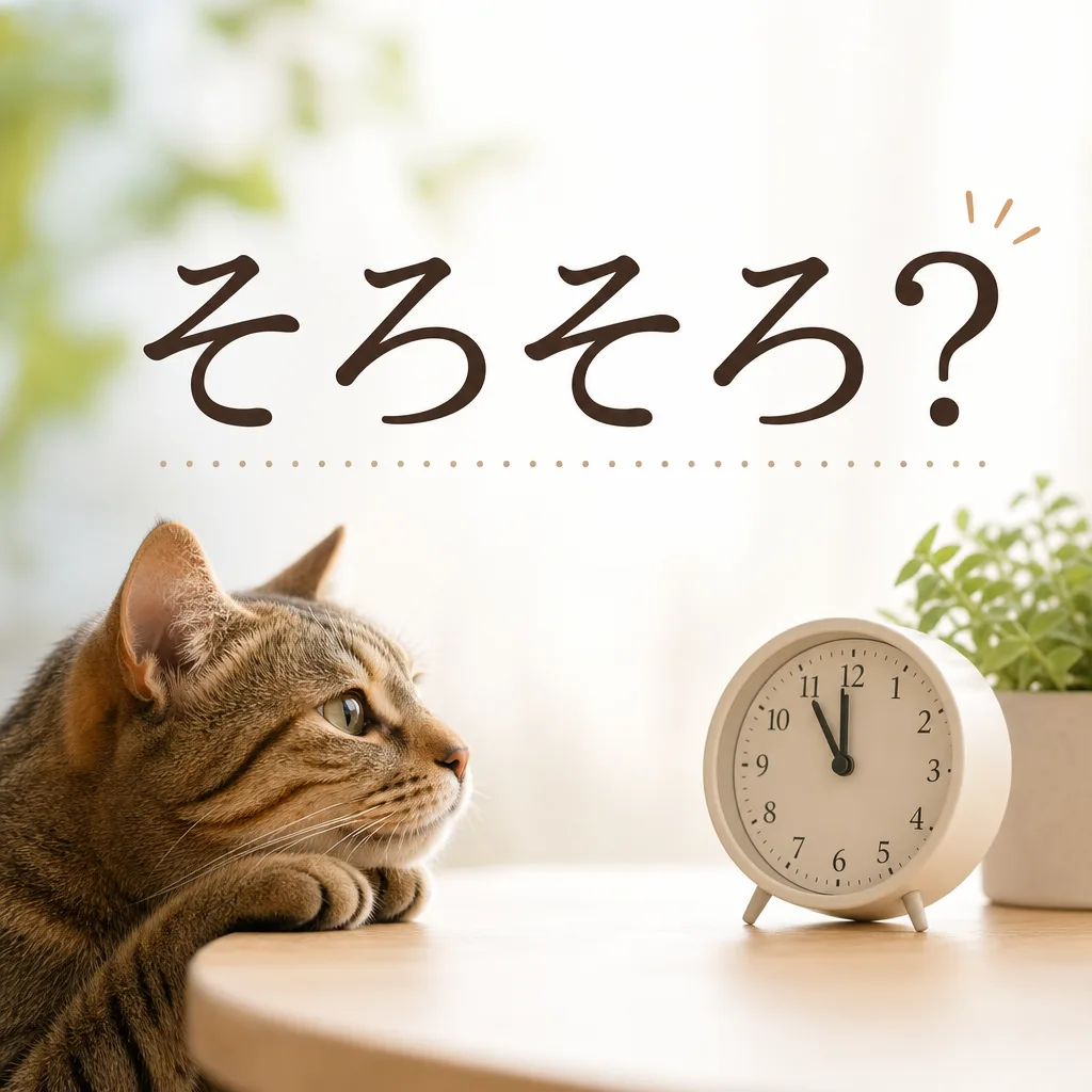 そろそろ?