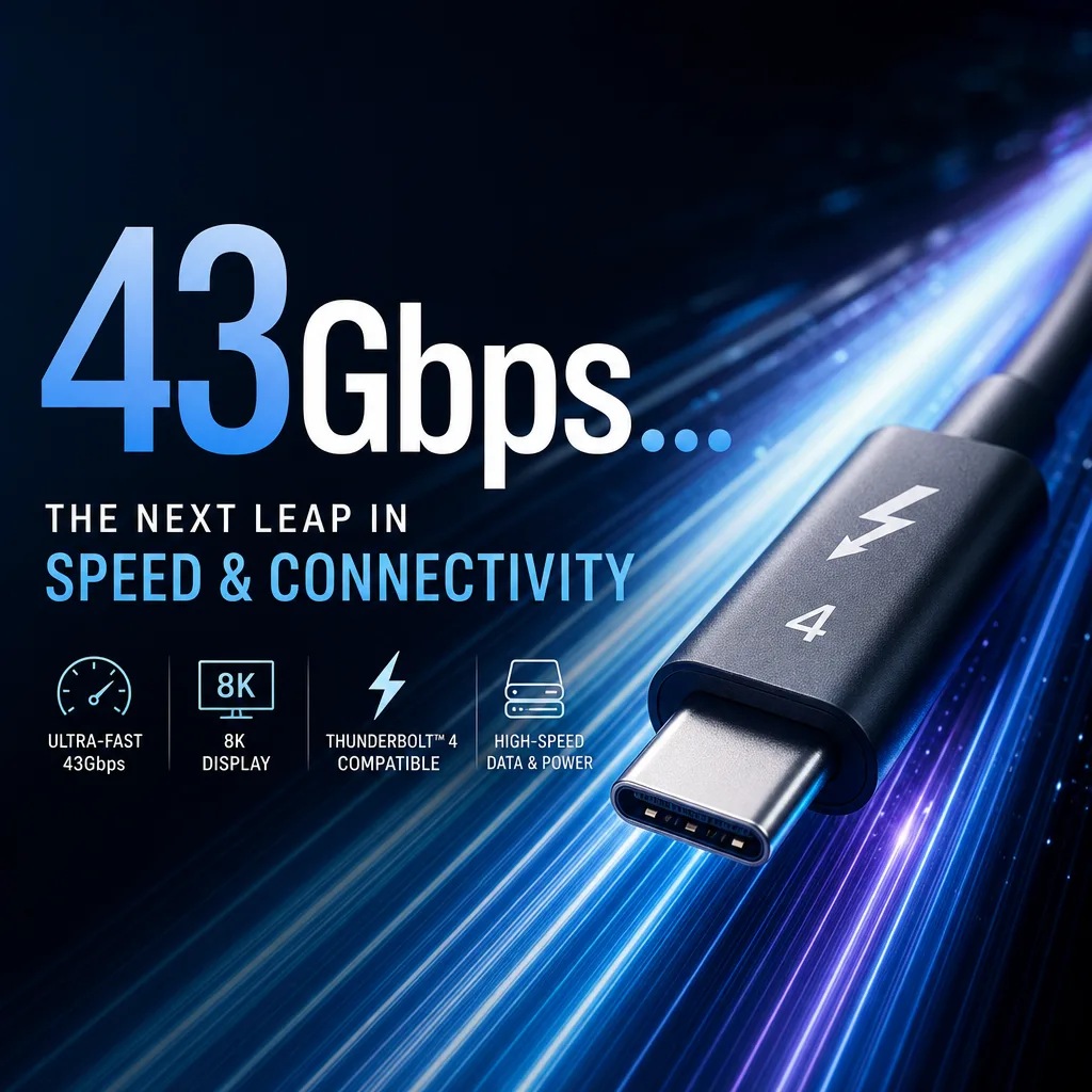 43Gbps...