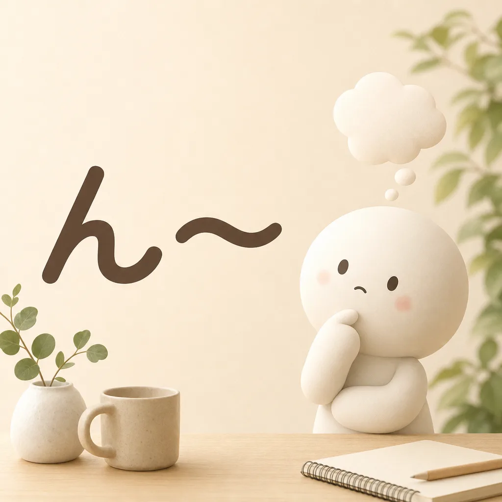 ん〜