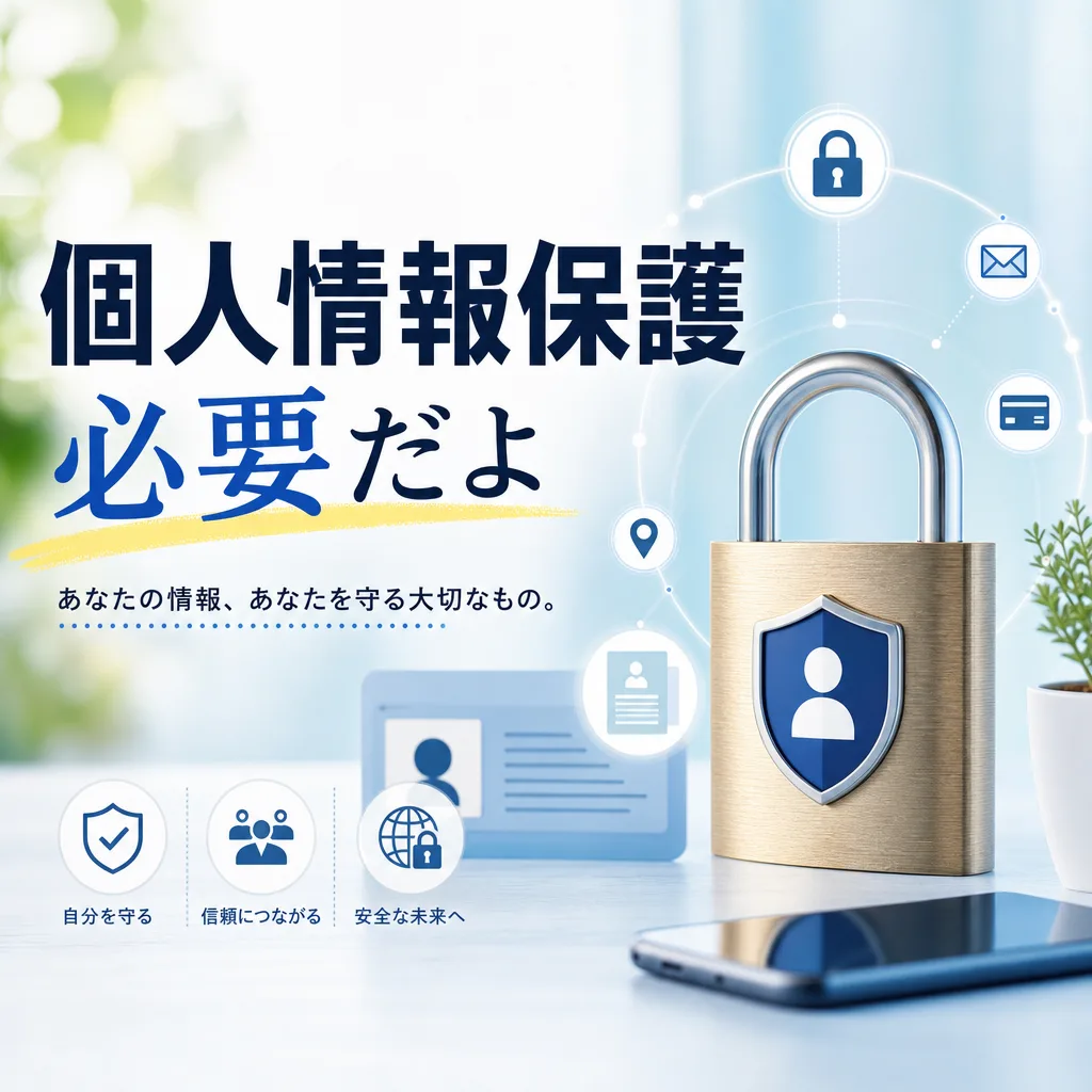 個人情報保護必要だよ