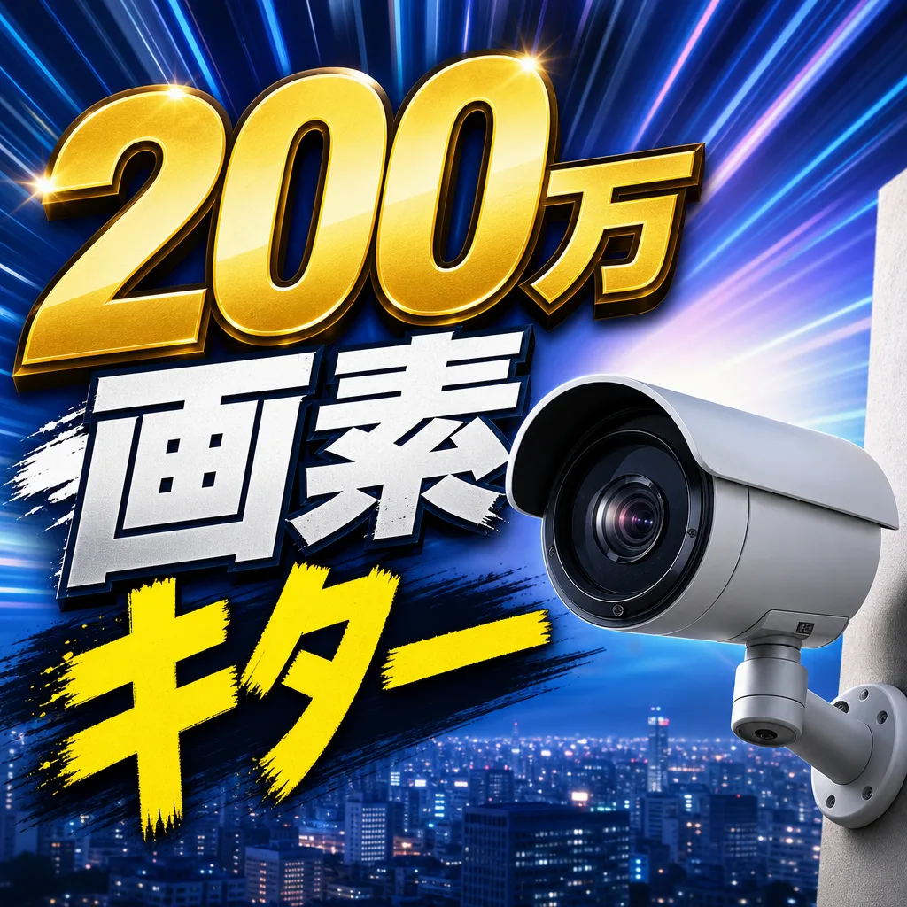 200万画素ｷﾀｰ