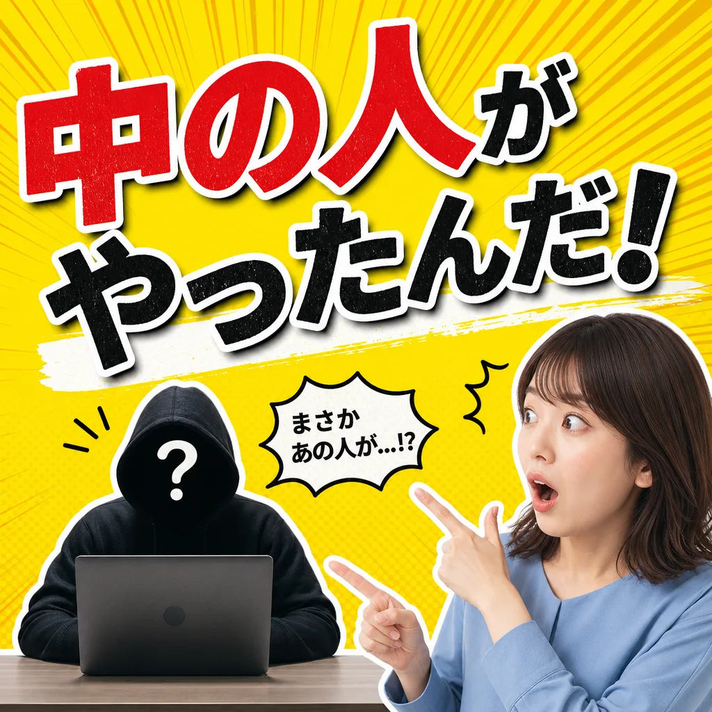 中の人がやったんだ！
