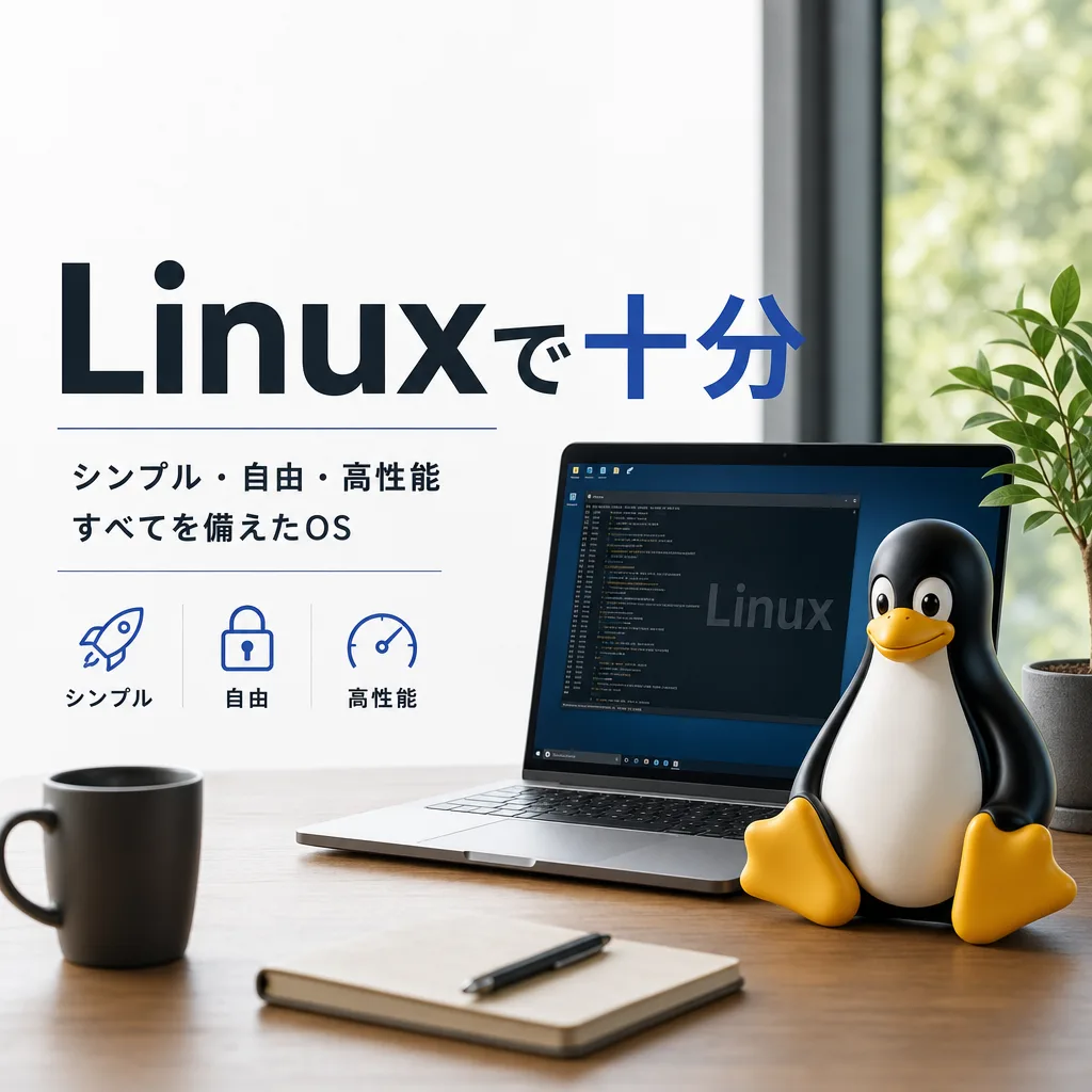 Linuxで十分