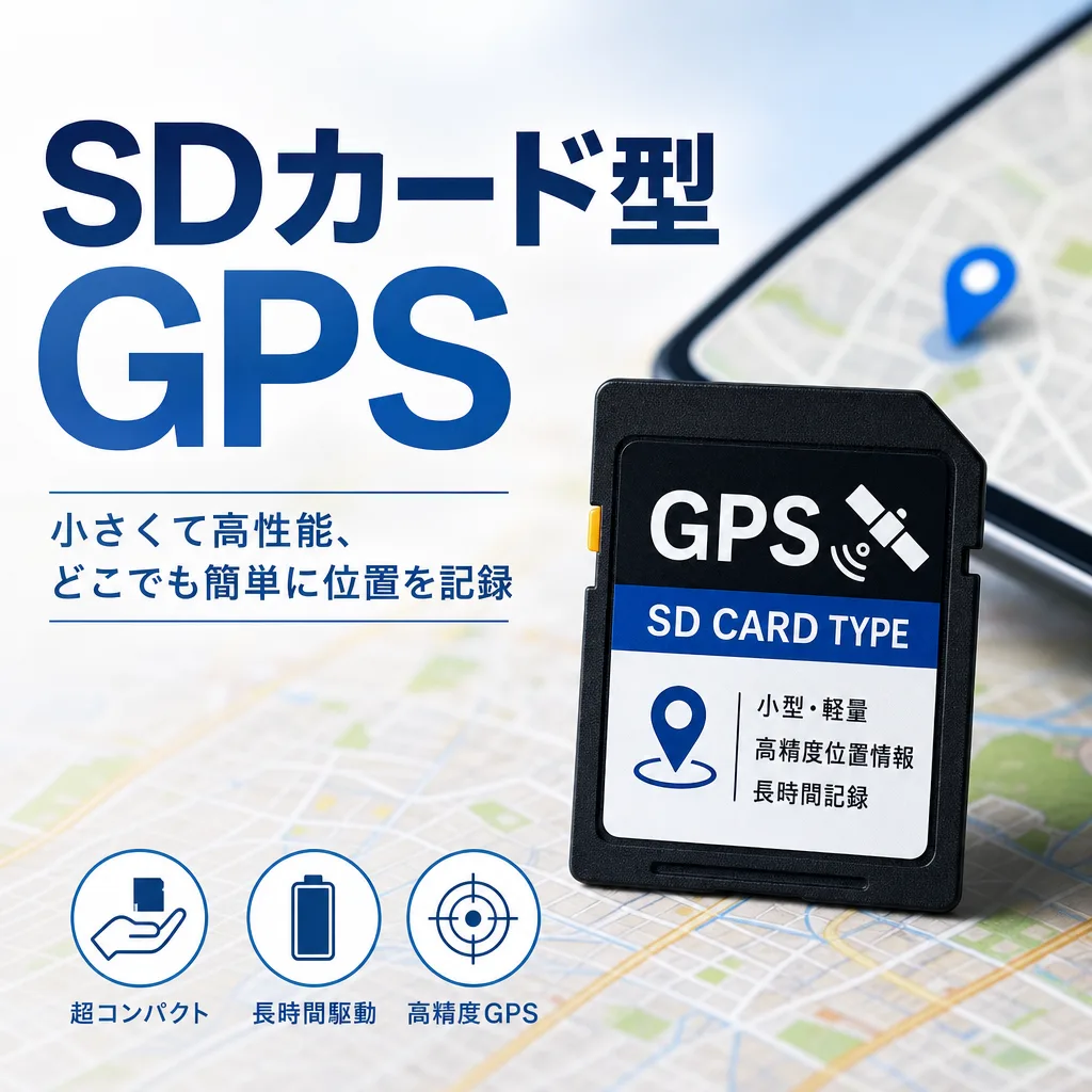 SDカード型GPS
