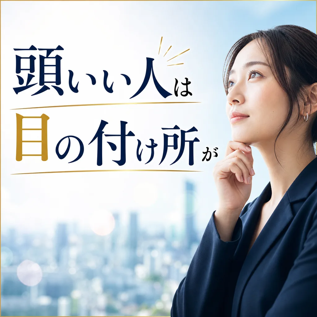 頭いい人は目の付け所が