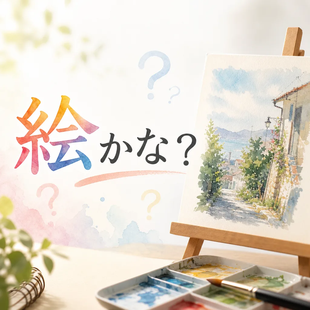 絵かな？